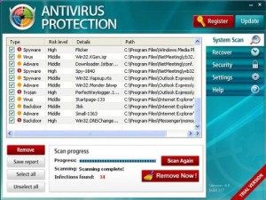 AntivirusProtection.FakeSpyPro GUI