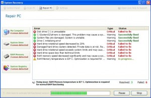 System Recovery GUI