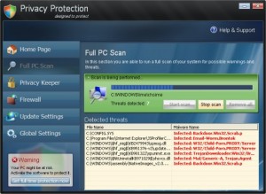 Privavy Protection GUI