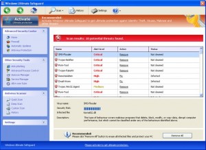 Windows Ultimate Safeguard GUI