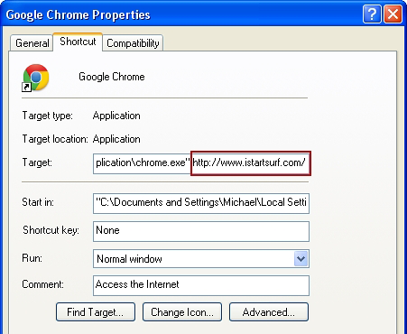 Chrome Properties