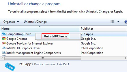 Uninstall adultube.info related software